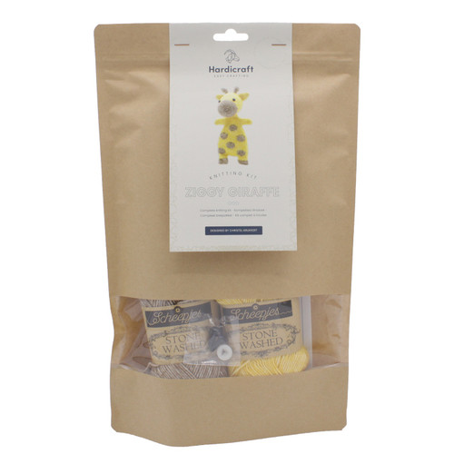 Hardicraft Amigurumi Kit-Ziggy Giraffe Knit - 5A0035YY-1H78T - 8719244510986