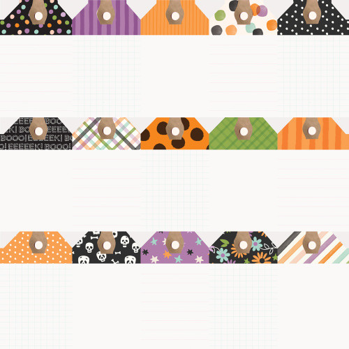 25 Pack - Spooky Things Double-Sided Cardstock 12"X12"-Tag Elements - 5A003297-1H3Y9 25 Pack - Spooky Things Double-Sided Cardstock 12"X12"-Tag Elements - 5A003297-1H3Y9