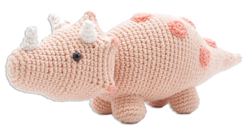Hardicraft Amigurumi Kit-Dino Triceratops Crochet - 5A0035YS-1H78K