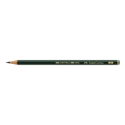 Faber-Castell Castell Graphite Drawing Pencil 12/CT-6B - 5A0035VM-1H75C - 4005401190066