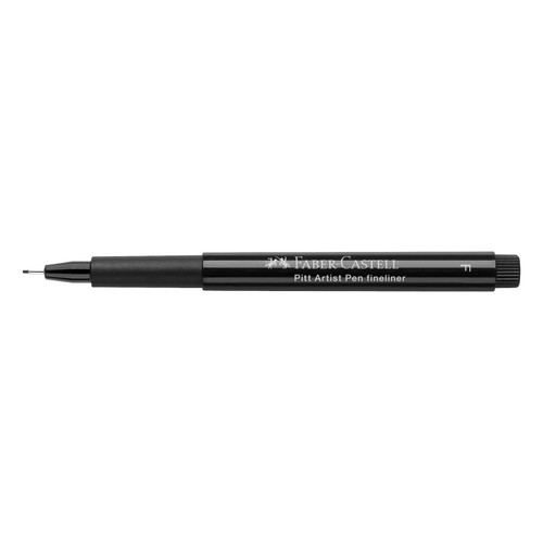 Faber-Castell Pitt Artist Pen 5/CT-#199, Black, 0.5mm - 5A0035V6-1H75F - 4005405672995