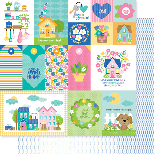 25 Pack - Love Grows Here Double-Sided Cardstock 12"X12"-Love Grows Here Daily Details - 5A0034KY-1H66Y - 810176551493