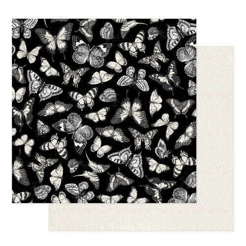 25 Pack - Bo Bunny Charmed Chronicles Double-Sided Cardstock 12"X12"-Treasures - 5A00263S-1G8X9 - 765468077086