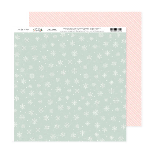 25 Pack - Crate Paper Holly Jolly Double-Sided Cardstock 12"X12"-#6 - 5A002791-1G9JP - 765468030258