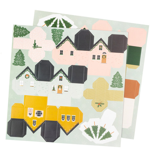 15 Pack - Crate Paper Holly Jolly Specialty Paper 12"X12"-Acetate - 5A002793-1G9HW