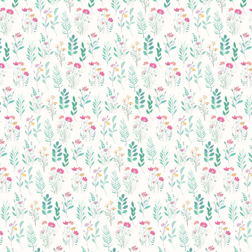 25 Pack - Wildflower Dreams Double-Sided Cardstock 12"X12"-Follow Your Dreams - 5A002FG8-1GGVS