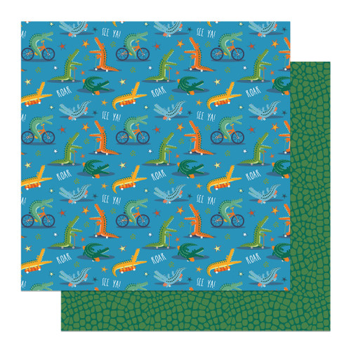 25 Pack - Later Gator Double-Sided Cardstock 12"X12"-See Ya Later - 5A002FGM-1GGW0 - 709388347386