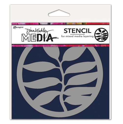 3 Pack - Dina Wakeley MEdia Stencils 9"X6"-A Frond Coaster - 5A003979-1H8CF - 789541084907