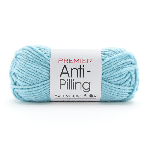 3 Pack - Premier Yarns Anti-Pilling Everyday Bulky Yarn-Porcelain Blue - 1068-1H8JT - 840166865453