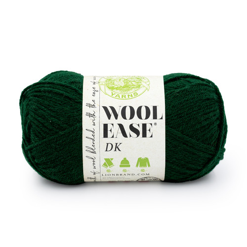 Lion Brand Wool-Ease DK Yarn-Forest Green - 5A0039DL-1H8LN - 023032175966
