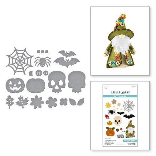 Spellbinders Embellishments Etched Dies by Sandi MacIver-Autumn & Halloween - 5A0039C6-1H8HJ Spellbinders Embellishments Etched Dies by Sandi MacIver-Autumn & Halloween - 5A0039C6-1H8HJ