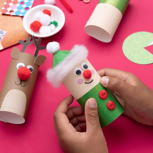 Colorbok Kids Christmas Holiday Kit-Paper Roll - 5A0039DR-1H8M9