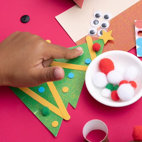 Colorbok Kids Christmas Holiday Kit-Paper Roll - 5A0039DR-1H8M9