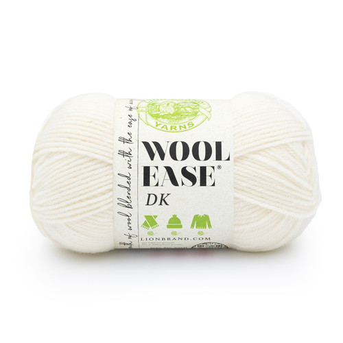 Lion Brand Wool-Ease DK Yarn-Cream - 5A0039DL-1H8LV - 023032175850