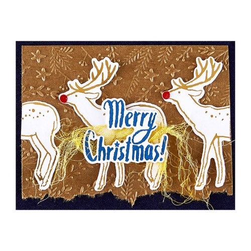 3 Pack - Spellbinders Frame 3D Embossing Folder by Dina Wakley-Star and Fronds - 5A0039BK-1H8H6