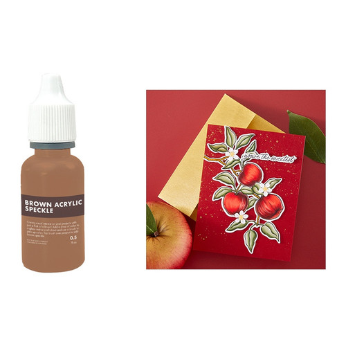 Hero Arts Hero Arts Acrylic Speckle Ink-Brown - 5A0039CH-1H8J1