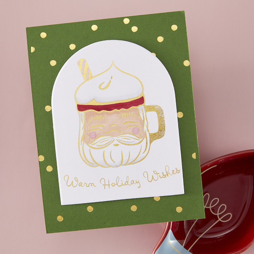 Hero Arts Yule Fuel BetterPress + Foil Plate-Cup of Cheer - 5A0039CM-1H8J8 Hero Arts Yule Fuel BetterPress + Foil Plate-Cup of Cheer - 5A0039CM-1H8J8