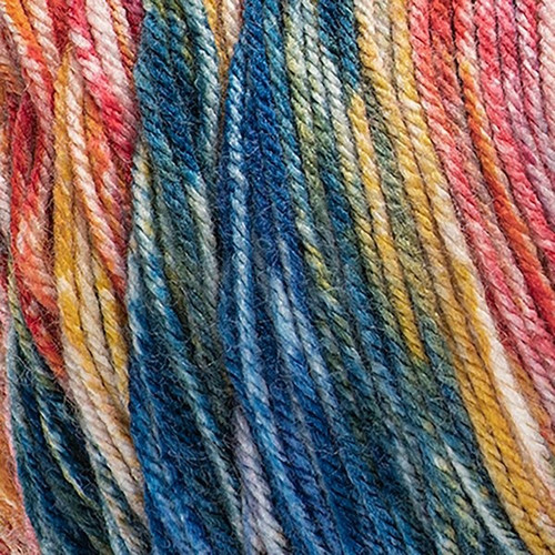 Red Heart Super Saver Bitty Stripes-Sunset Beach - 5A002X8Q-1H8CY