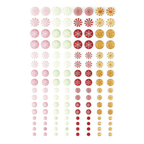 Spellbinders Rosie's Studio Candy Embellishments-Peppermint Twist - 5A00399X-1H8HP Spellbinders Rosie's Studio Candy Embellishments-Peppermint Twist - 5A00399X-1H8HP