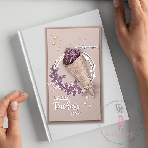 Dress My Craft Basic Designer Dies-Happy Teacher's Day - 5A00398S-1H8F4 Dress My Craft Basic Designer Dies-Happy Teacher's Day - 5A00398S-1H8F4