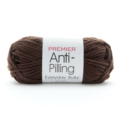 Premier Yarns Anti-Pilling Everyday Bulky Yarn-Black Walnut - 1068-1H8JR - 840166865477