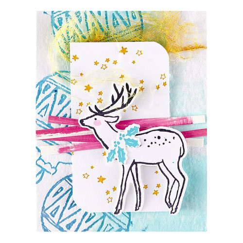 Spellbinders Press Plate & Die Set by Dina Wakley -Cheer and Good Tidings Deer Registration - 5A0039BJ-1H8GQ Spellbinders Press Plate & Die Set by Dina Wakley -Cheer and Good Tidings Deer Registration - 5A0039BJ-1H8GQ