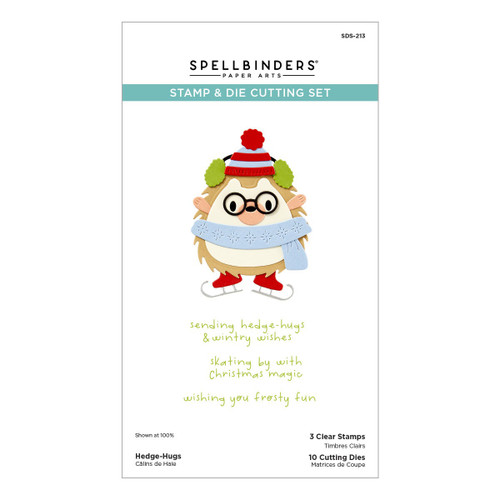 Spellbinders Merry Mischief Clear Stamp & Die Set-Hedge-Hugs - 5A0039B5-1H8GN - 810176106105 Spellbinders Merry Mischief Clear Stamp & Die Set-Hedge-Hugs - 5A0039B5-1H8GN - 810176106105