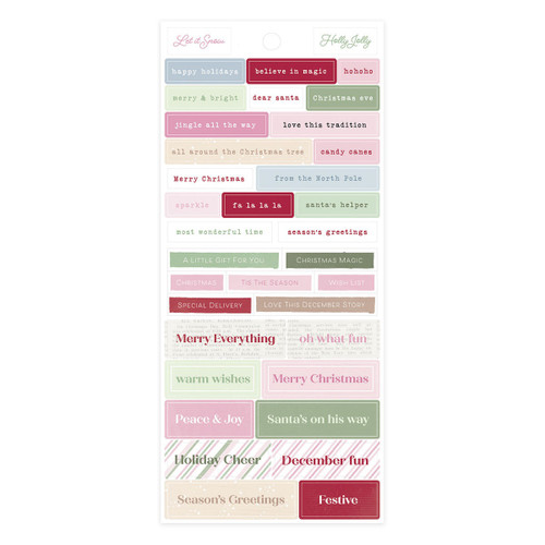 Spellbinders Rosie's Studio Sticker Book-Peppermint Twist - 5A0039B1-1H8GP Spellbinders Rosie's Studio Sticker Book-Peppermint Twist - 5A0039B1-1H8GP