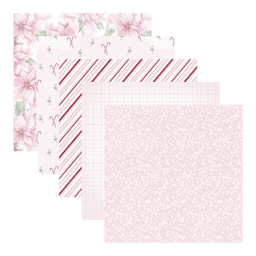 Spellbinders Rosie's Studio 6x6" Designer Paper Pad-Peppermint Twist - 5A0039BH-1H8H9 Spellbinders Rosie's Studio 6x6" Designer Paper Pad-Peppermint Twist - 5A0039BH-1H8H9