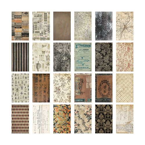Idea-Ology Backdrops Double-Sided Cardstock 6"X10" 24/Pkg-Halloween - 5A002YC3-1GZ87