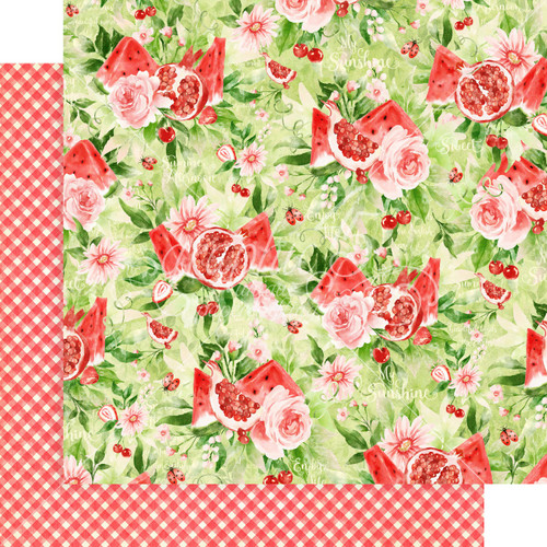 15 Pack - Sunshine On My Mind Double-Sided Cardstock 12"X12"-Good Old Summertime - 5A002446-1G7FH - 810070165680