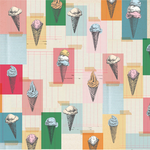 25 Pack - Sunny Days Double-Sided Cardstock 12"X12"-Keep Cool - 5A002WXR-1GXWF