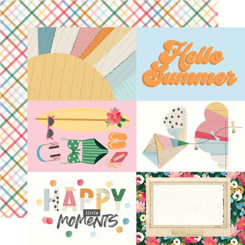25 Pack - Sunny Days Double-Sided Cardstock 12"X12"-4X6 Elements - 5A002WXR-1GXWG - 810150777741 25 Pack - Sunny Days Double-Sided Cardstock 12"X12"-4X6 Elements - 5A002WXR-1GXWG - 810150777741