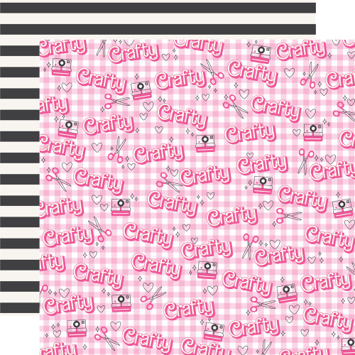 25 Pack - Simple Stories Crafty Babe Double-Sided Cardstock 12"X12"-Crafty Times - 5A002WXT-1GXWM - 810150777482 25 Pack - Simple Stories Crafty Babe Double-Sided Cardstock 12"X12"-Crafty Times - 5A002WXT-1GXWM - 810150777482