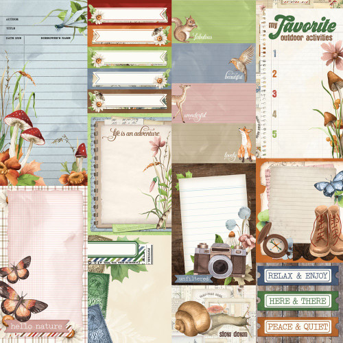25 Pack - Simple Vintage Woodlands Double-Sided Cardstock 12"X12"-Journal Elements - 5A002WWW-1GXTS 25 Pack - Simple Vintage Woodlands Double-Sided Cardstock 12"X12"-Journal Elements - 5A002WWW-1GXTS