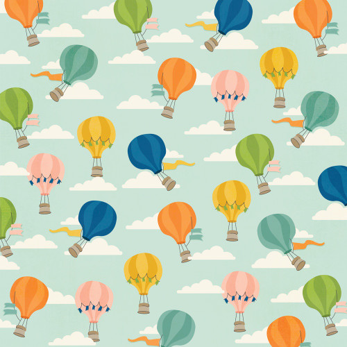 25 Pack - Simple Stories Happy Travels Double-Sided Cardstock 12"X12"-Scenic Route - 5A002WWZ-1GXT5