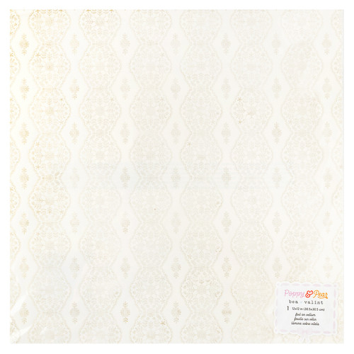 15 Pack - American Crafts Hello Little Girl Specialty Paper 12"X12"-Poppy And Pear - 34025797 - 765468076195