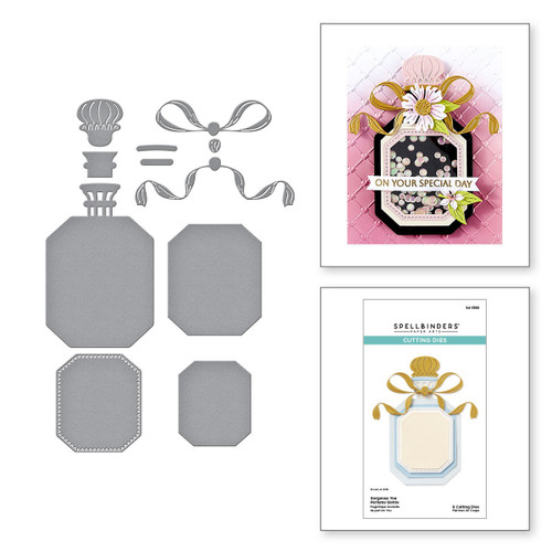 Spellbinders Etched Dies From he Gorgeous You Collection-Perfume Bottle - 5A002XDF-1GYCT