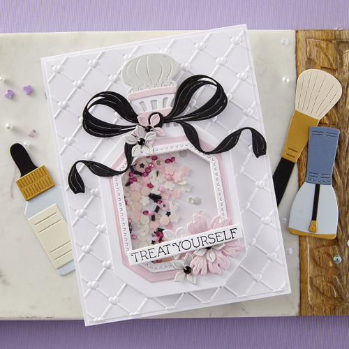 Spellbinders Etched Dies From he Gorgeous You Collection-Perfume Bottle - 5A002XDF-1GYCT