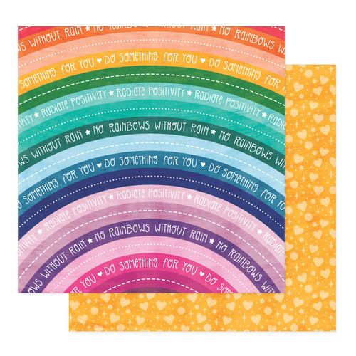 25 Pack - Shimelle Reasons To Smile Double-Sided Cardstock 12"X12"-Radiate Positivity - A50026KD-G1940 - 765468086309