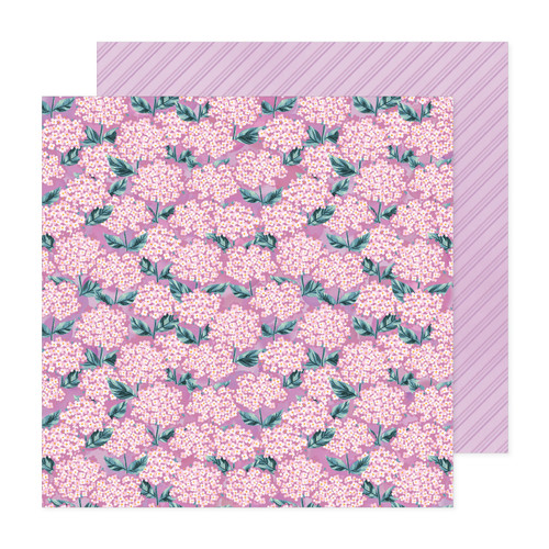 25 Pack - Dreamer Double-Side Cardstock 12"X12"-Hydrangeas - DRM12-25904 - 765468076836