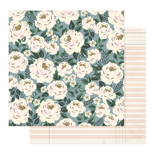25 Pack - Maggie Holmes Forever Fields Double-Sided Cardstock 12"X12"-Just Like Today - A5002636-G18W5 - 765468086811 25 Pack - Maggie Holmes Forever Fields Double-Sided Cardstock 12"X12"-Just Like Today - A5002636-G18W5 - 765468086811