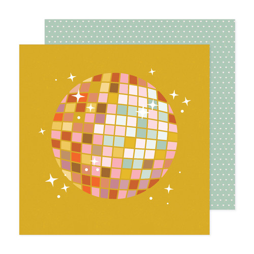 25 Pack - Jen Hadfield Groovy Darlin' Double-Sided Cardstock 12"X12"-Disco Fever - A500264B-G18YJ - 765468087429 25 Pack - Jen Hadfield Groovy Darlin' Double-Sided Cardstock 12"X12"-Disco Fever - A500264B-G18YJ - 765468087429