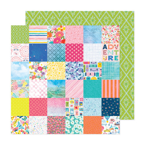 25 Pack - Paige Evans Adventurous Double-Sided Cardstock 12"X12"-#18 - A500262D-G18SW - 765468087917 25 Pack - Paige Evans Adventurous Double-Sided Cardstock 12"X12"-#18 - A500262D-G18SW - 765468087917