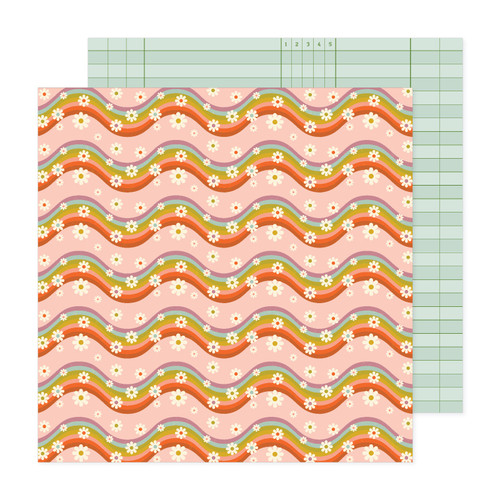 25 Pack - Jen Hadfield Groovy Darlin' Double-Sided Cardstock 12"X12"-Mellow - A500264B-G18ZD - 765468087306 25 Pack - Jen Hadfield Groovy Darlin' Double-Sided Cardstock 12"X12"-Mellow - A500264B-G18ZD - 765468087306
