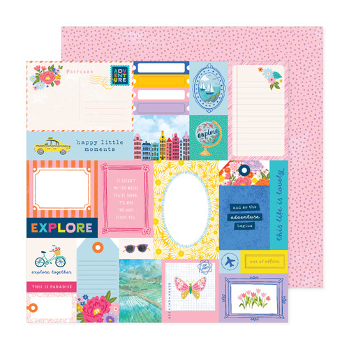 25 Pack - Paige Evans Adventurous Double-Sided Cardstock 12"X12"-#1 - 5A003FXK-G18TW - 765468087740 25 Pack - Paige Evans Adventurous Double-Sided Cardstock 12"X12"-#1 - 5A003FXK-G18TW - 765468087740
