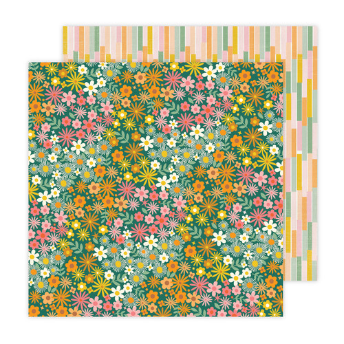 25 Pack - Jen Hadfield Flower Child Double-Sided Cardstock 12"X12"-Greenery - JHFC12-14134 - 765468043784 25 Pack - Jen Hadfield Flower Child Double-Sided Cardstock 12"X12"-Greenery - JHFC12-14134 - 765468043784