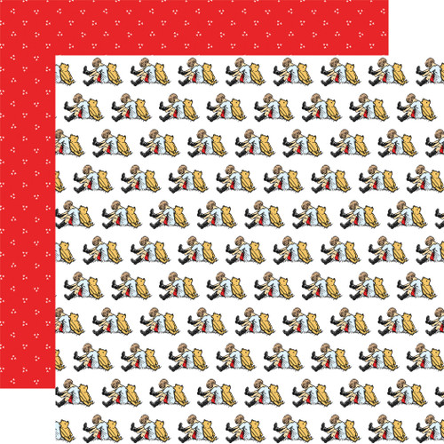 25 Pack - The House At Pooh Corner Double-Sided Cardstock 12"X12"-Christopher And Pooh - 5A002JQS-1GL85 - 810179813758