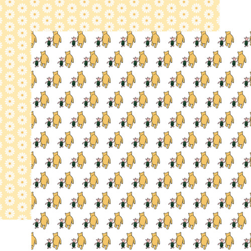 25 Pack - The House At Pooh Corner Double-Sided Cardstock 12"X12"-Piglet And Pooh - 5A002JQS-1GL8B - 810179813710