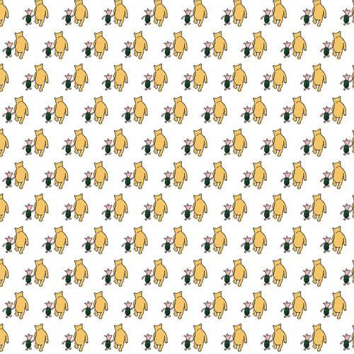 25 Pack - The House At Pooh Corner Double-Sided Cardstock 12"X12"-Piglet And Pooh - 5A002JQS-1GL8B